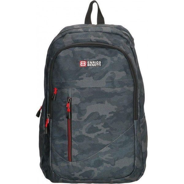 Міський рюкзак Enrico Benetti Stockholm Black з відд. для ноутбука 17.3" 23 л (Eb62081 001) Eb62081 001 фото