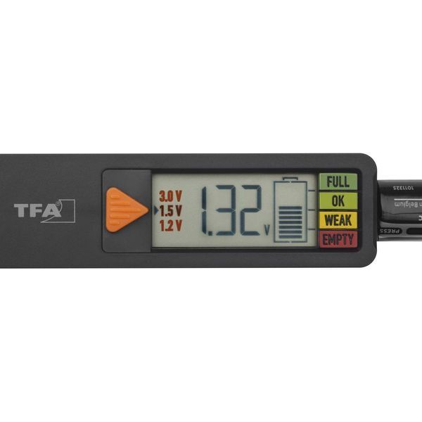 Тестер батарейок і акумуляторів TFA &laquo;BatteryCheck&raquo; (98112601) 98112601 фото