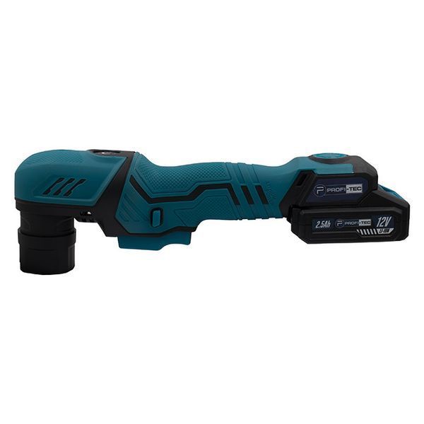 Аккумуляторная эксцентриковая полировальная машина PROFI-TEC PPM-8012SCP Set (1&times;PT1225 (2.5 Ач), зарядное устр 006070P фото