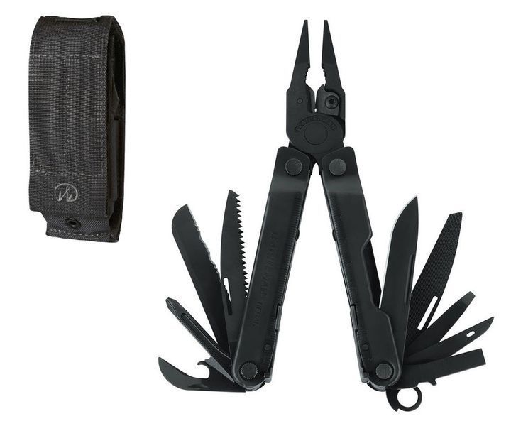 Мультитул LEATHERMAN Rebar Black, чохол Molle + безкоштовна доставка 831563 фото