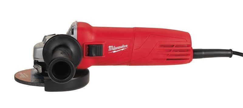 Шліфмашина кутова MILWAUKEE, AG 10-115 EK, 1000Вт, діаметр 115мм (захисний кожух, рукоять, опорна та притискна гайки, ключ, карт 4933451219 фото