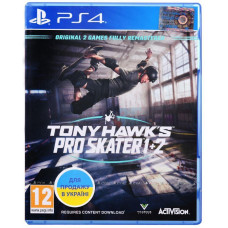 Гра консольна PS4 Tony Hawk Pro Skater 1&2, BD диск