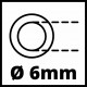 Набір пневмоінструментів для накачування колес 3 шт Einhell (4132741)