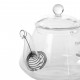 Заварювальний чайник Fissman 1000 мл зі сталевим фільтром жаростійке скло (9450)