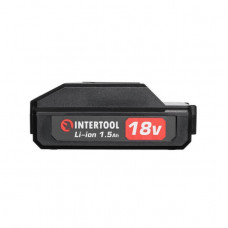 Акумулятор 18 В, літій-іон, 1.5 Аг, для шурупокрута DT-0315 INTERTOOL DT-0316
