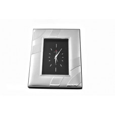 Годинник настільний Рierre Сardin Atet PCCH39R/2 кварцовий сріблястий
