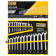 Набір ключів рожково-накидних JCB Tools в чохлі, (6-32мм), 25од. JCB-5261P