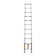 Драбина телескопічна алюмінієва Laddermaster Avior A7A10. 10 ступенек + подарунок