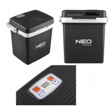 Холодильник мобільний Neo Tools, 2в1, 230/12В, 26л, підігрів 55Вт, охолодження 60Вт, електронна панель,