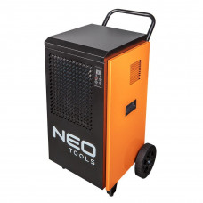 Осушувач повітря промисловий Neo Tools, 950Вт, 250м2, 400 м3/год, 70л/добу, безперервний злив, LCD дисплей,