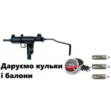 Пневматеський пістолет-пулемет Umarex IWI Mini Uzi (5.8141) + подуранок