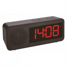 Настільний годинник з FM-радіо та USB зарядкою TFA “TUNE” (60254601)