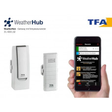 Температурна станція для смартфонів TFA WeatherHub 31400102 Set1
