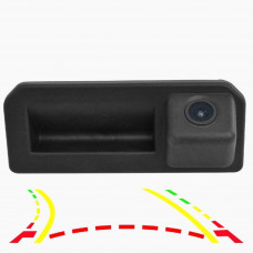 Камера заднього огляду для встановлення замість ручки кришки багажника/емблеми AudioSources SKD800-IPAS. Skoda SuperB