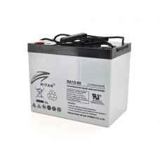 Акумуляторна батарея AGM RITAR RA12-80, Gray Case, 12V 80.0Ah ( 350 x 167 x 182 ) Q1