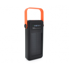 Повербанк 30000 mAh Solar YM-635CX Input: 5V/2 1A Output: 5V /2 1A With 4 owner cable Black