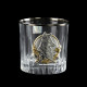 Сет кришталевих склянок Boss Crystal «Сенатор люкс» 6 келихів платину срібло золото B6SEN2PG