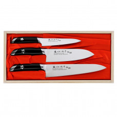 Набір із 3-х кухонних ножів Satake Sakura (HG8081W)