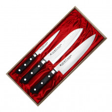 Набір із 3-х кухонних ножів Satake Daichi (HG8556W)