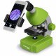 Мікроскоп Bresser Junior 40x-640x Green з набором для дослідів і адаптером для смартфона (8851300B4K000)